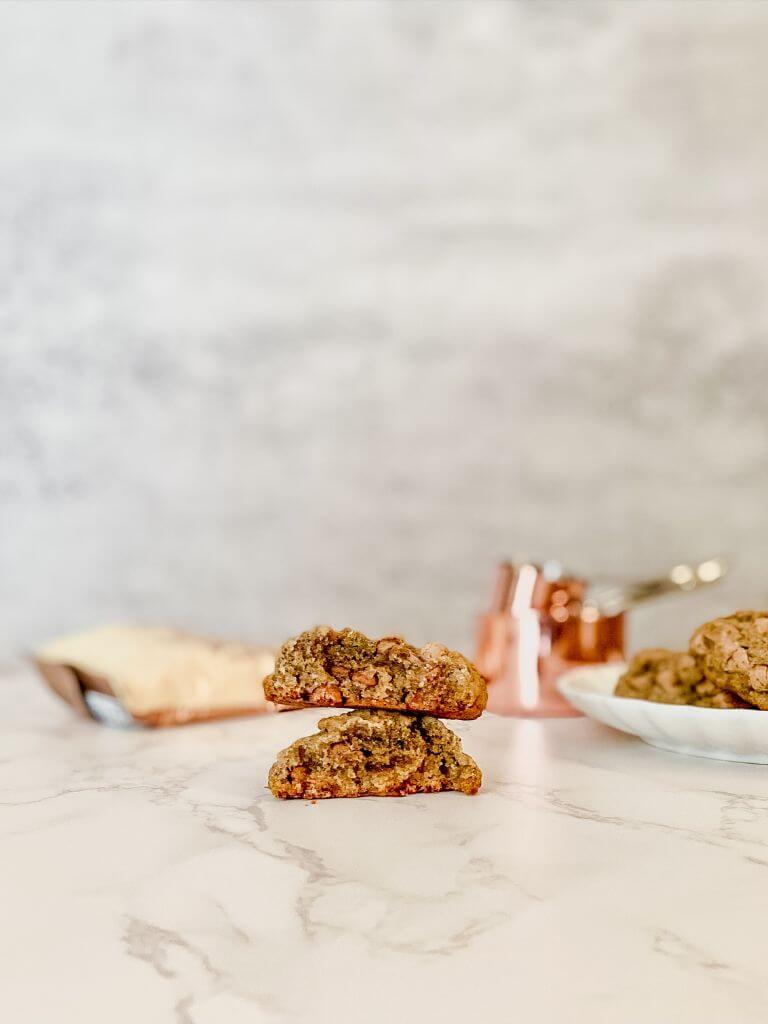 coffee caramel cookie
