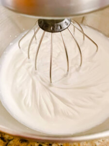 whipped heavy cream