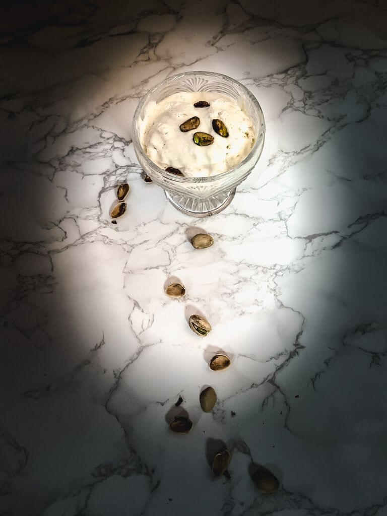 pistachio ice cream